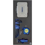 Mousse 1/3 Jeux embouts clés mâles mètre lampe 72 pièces
