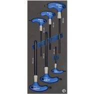 Mousse 1/3 Tournevis 6 pans manche T 6 pièces