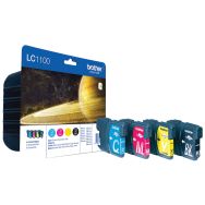 Multipack cartouche jet d'encre LC1100VALBP - Brother