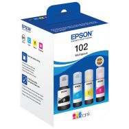 Multipack recharge jet d'encre EcoTank 102 - Epson