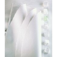 Nappe damassée blanche rouleau 10 mètres papier recyclé L10m l 1,2m