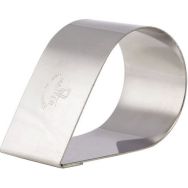 Nonnette larme en inox - Lot de 4 - 8x5x4 cm