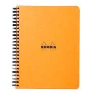 Notebook reliure intégrale orange A5+ 16x21cm dot 160 pages