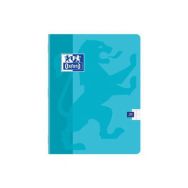 OXFORD Cahier Color Life 17x22cm Grands Carreaux Seyès 140 Pages Agrafées Couverture Carte Coloris Assortis
