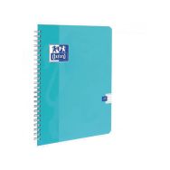 OXFORD Cahier Color Life 17x22cm Petits Carreaux 5mm 180 Pages Reliure Intégrale Couverture Carte Coloris Assortis