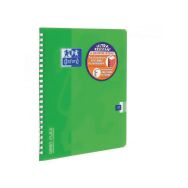 OXFORD Cahier OpenFlex 17x22cm Grands Carreaux Seyès 100 Pages Reliure Intégrale Couverture Polypro Coloris Assortis