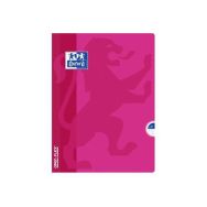 OXFORD Cahier OpenFlex 24x32cm Grands Carreaux Seyès 48 Pages Agrafées Couverture Polypro Coloris Assortis