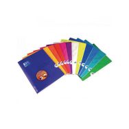 OXFORD Cahier de Travaux Pratiques OpenFlex 24x32cm Grands Carreaux Seyès/Uni Blanc 80 Pages Agrafées Couverture Polypro Coloris Assortis