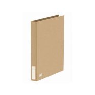 OXFORD Classeur Touareg A4 XL Dos 35mm 4 Anneaux en D Couverture Papier Kraft Beige Naturel