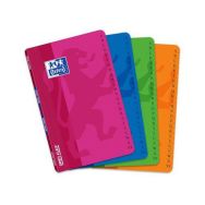 OXFORD Répertoire OpenFlex 11x17cm Petits Carreaux 5mm 96 Pages Agrafées Couverture Polypro Coloris Assortis