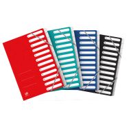 OXFORD Trieur Standard A4 12 Positions Couverture Carte Coloris Assortis