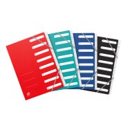OXFORD Trieur Standard A4 8 Positions Couverture Carte Coloris Assortis