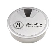 Obturateur passe-cable rond Aluminium