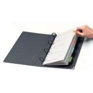 Onglet d'indexation repositionnable 12 x 40 mm (Pochette de 48 onglets)
