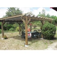 PERGOLA 3.2 X 3 m - fixation platines