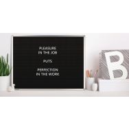 PREMIUM tableau rainuré 80x60cm Caoutchouc noir