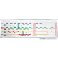 PROFESSIONAL planning annuel 12 mois 50x150cm Émail