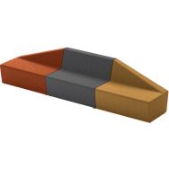 Pack 3 chauffeuses Maldiv ambiance polyester Sokoa