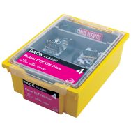 Pack Classe Robotique : 4 robots CODOK Plus avec micro:bit