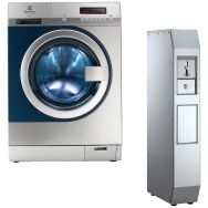 Pack MYPROZIP lave linge WE170PP+ monnayeur simple+installation-Electrolux Pro