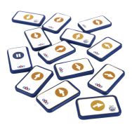 Pack de tuiles standard pour lecteur de code TacTile - TTS