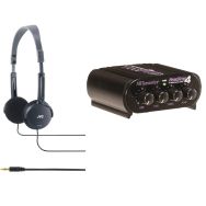 Pack coin écoute audio 4 casques - JVC/Art
