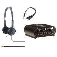 Pack coin écoute audio 8 casques - JVC/Art