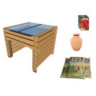 Pack complet : potager haut PMR Carre Serre