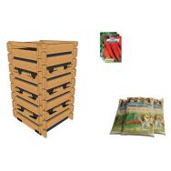 Pack complet : tour culture - terreau - graines
