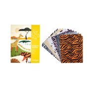Pack coupons feutrine animal 1mm - 24 x 30 cm -12 pcs