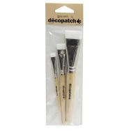 Pack de 3 pinceaux nylon (Lot de 10)