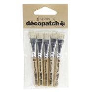 Pack de 5 petits pinceaux pure soie (Lot de 24)