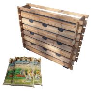 Pack mur végétal hauteur 87 cm + terreau
