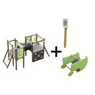 Pack papyrus alu + jeu ressort SAM + panneau d'information platine