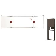 Pack solution 120 x 200 cm blanc feutre + volet + Hawm i3