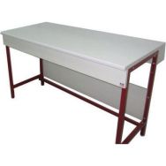 Paillasse sèche lxp=1800x750mm plateau stratifié