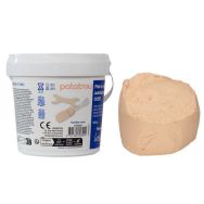 Pain de 500g pâte à modeler autodurcissante ocre