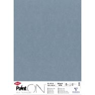 PaintON 50x65cm 250g étui de 5 feuilles Denim
