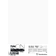 PaintON Blanc Lisse paquet de 10 feuilles 50x65cm 250g