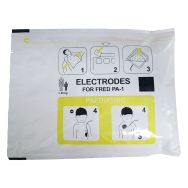 Paire d'électrodes enfant défibrillateur FRED PA-1 Schiller