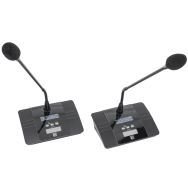 Paire de micros délégués HTX-28D pour système de conférence HTX28 - BST