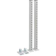 Paire de montants perforés sur platines - Hauteur 793 mm