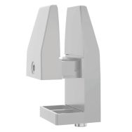 Paire de pinces pour écran acoustique Oréa Blanc