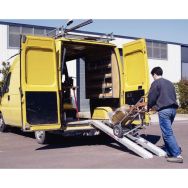 Paire de rampes de chargement Force:1300 kg avec rebord