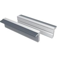 Paire mors aluminium rainures horizontales standard - Irimo