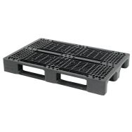 Palette médium Manutan Expert semelles recyclées 80 x 120 cm sans renfort