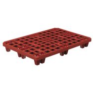 Palette plastique ajouree 9 Plots l x L : 800 x 1200 mm