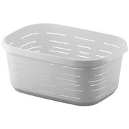 Panier à linge 48l signature blanc