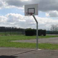 Panier basket street galvanisé plastifié 2, 60m Metaluplast