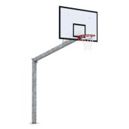 Panier de basket extérieur à sceller 3,05m, déport 2,25m
